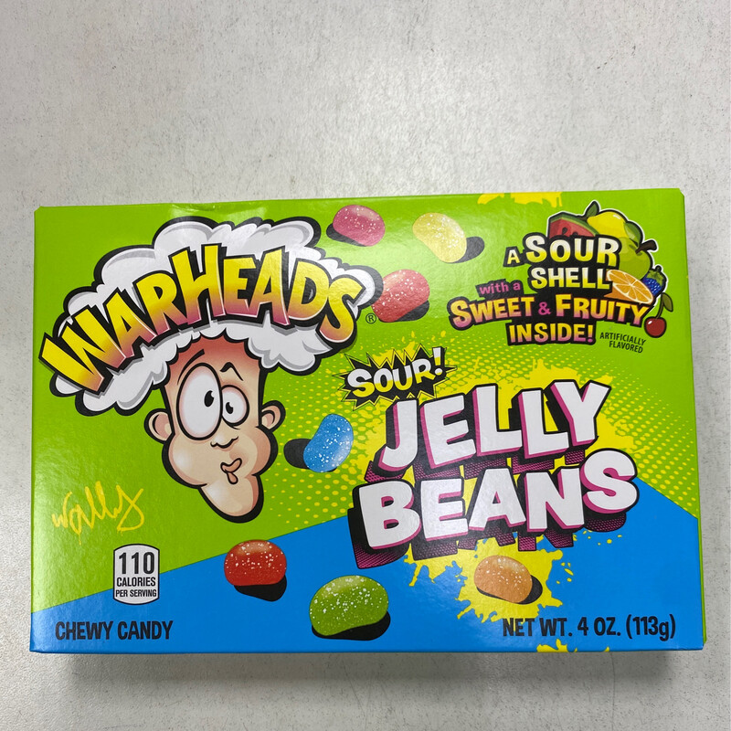 Warheads Sour Jelly Beans