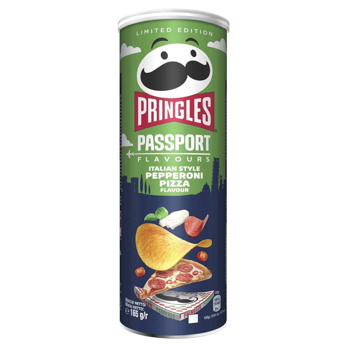 Pringles Passport Italian Style Peperoni Pizza