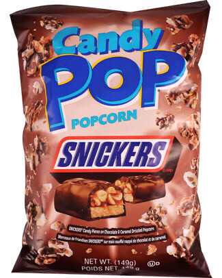 Candy PopCorn Snickers