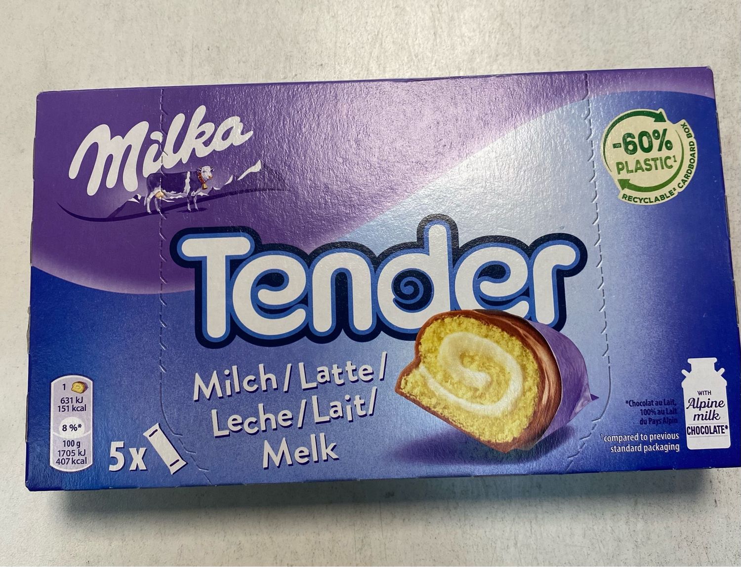 Milka Tender Milk