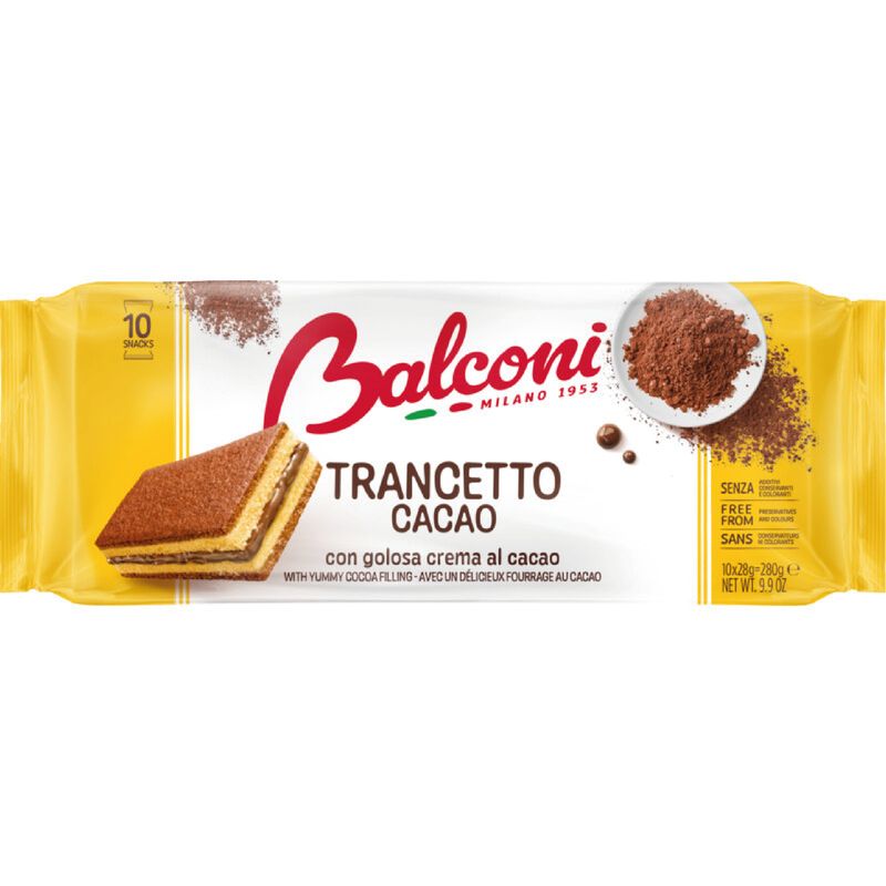 Balconi Trancetto Cacao (10pc) Balconi Trancetto Cacao (10pc)