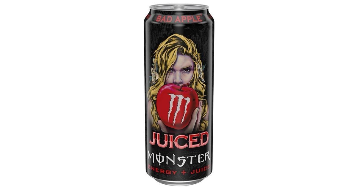 MONSTER BAD APPLE JUICE + ENERGY  500 ML 