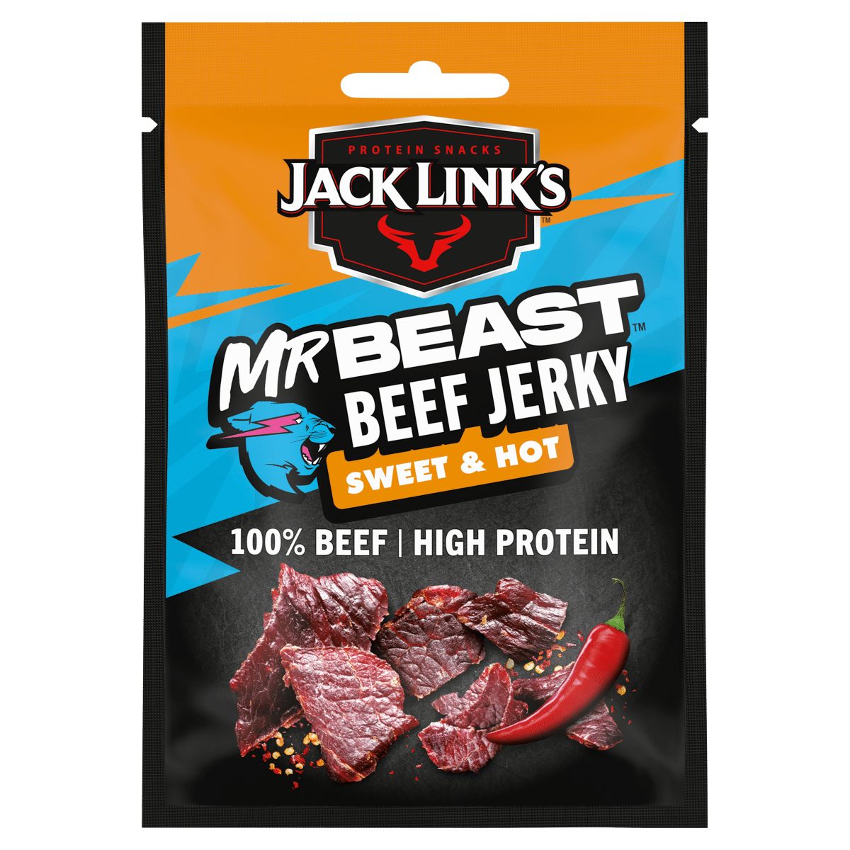 MR BEAST BEEF JERKY SWEET&amp;HOT