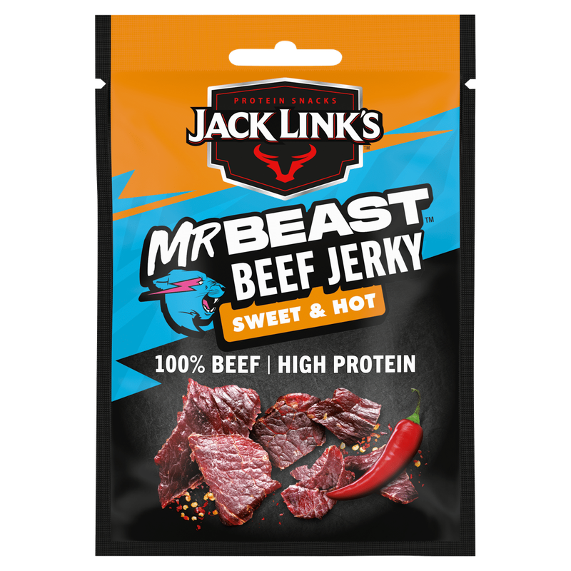 MR BEAST BEEF JERKY SWEET&amp;HOT
