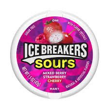ICE BREAKERS SOUR MIXED BERRY 