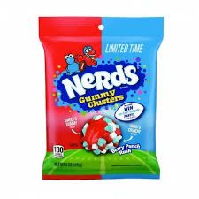 NERDS GUMMY CLUSHTERS BERRY PUNCH RUSH 