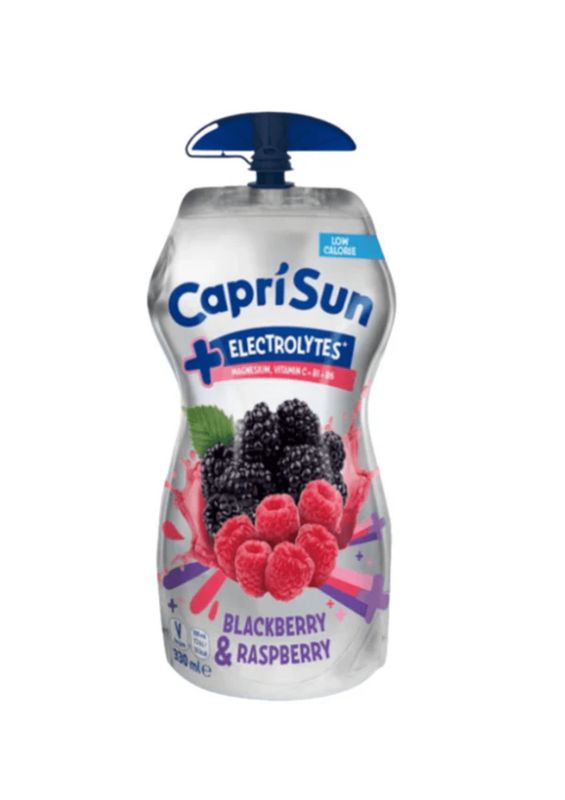 CAPRI SUN ELECTROLYTES RASPBERRY&amp;BLACKBERRY  330ML