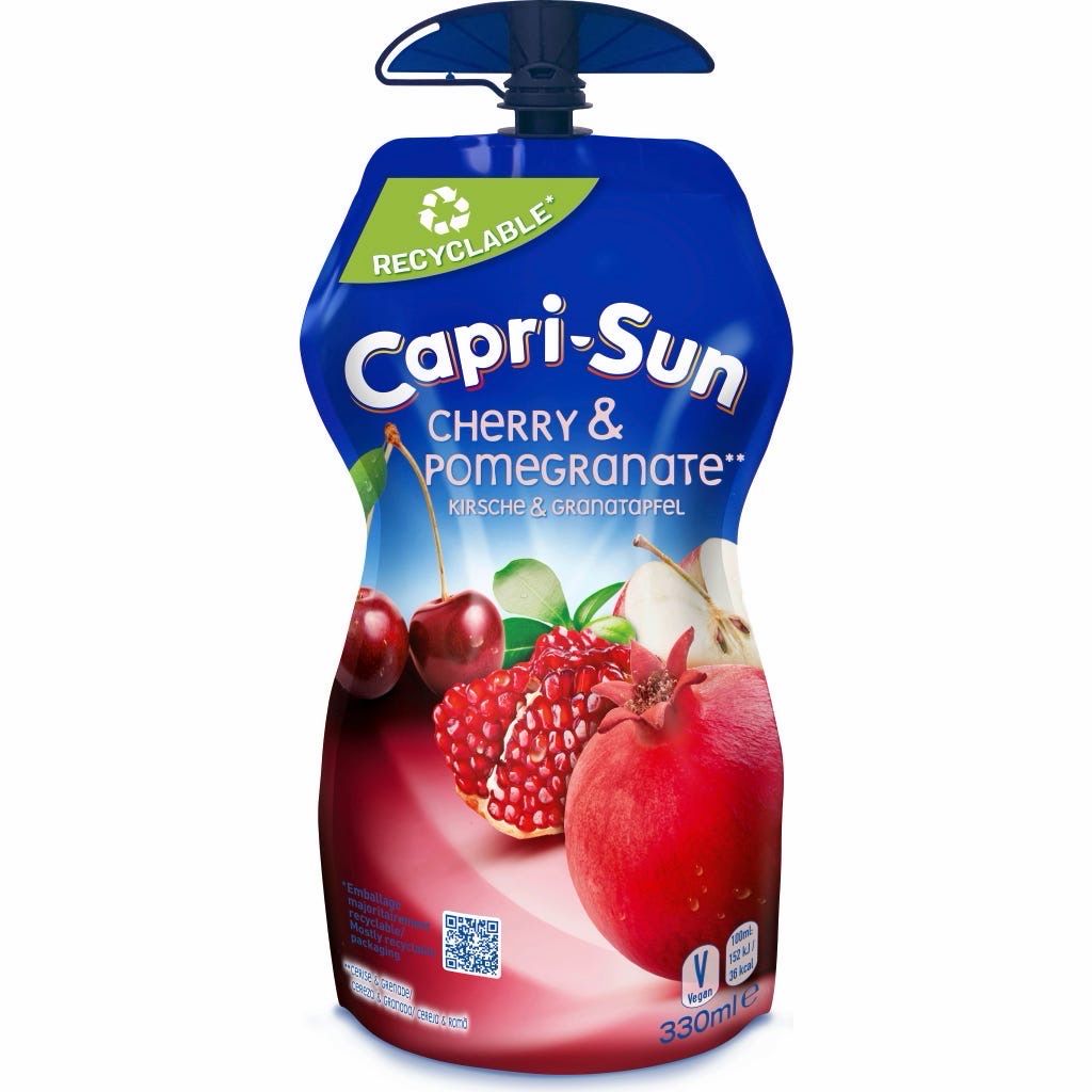 CAPRI SUN CHERRY POMEGRANATE 330ML