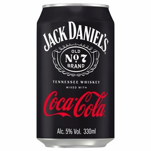 Jack Daniels & Cola 5% Jack Daniels & Cola 5%