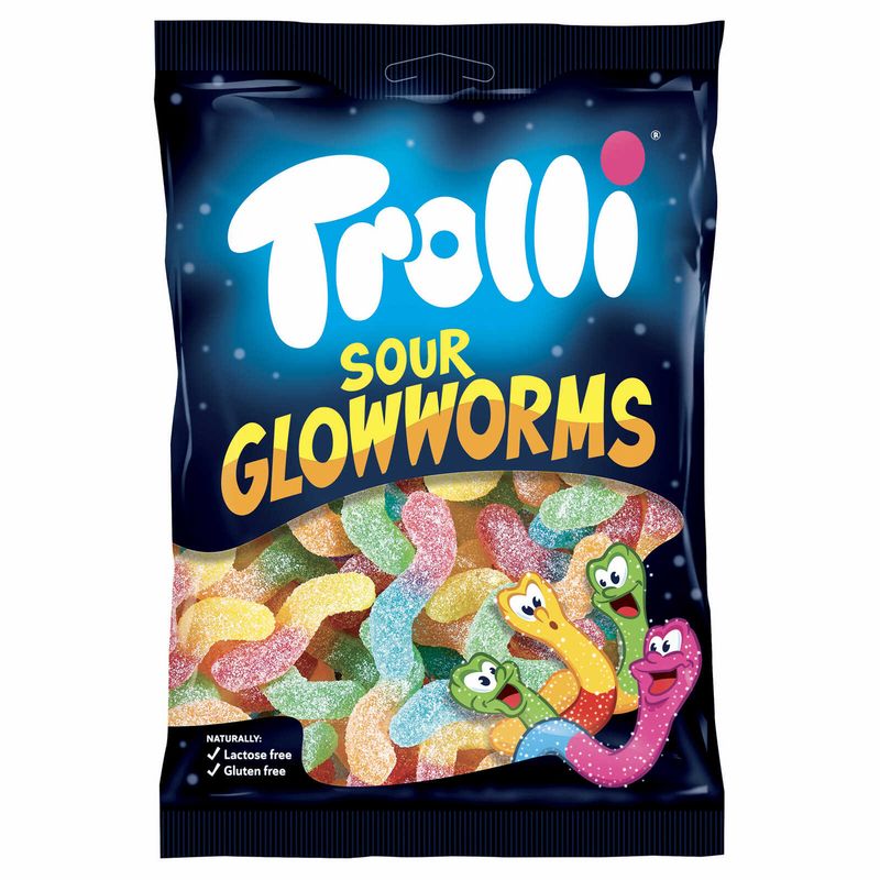Troli Sour Glow Worms Troli Sour Glow Worms
