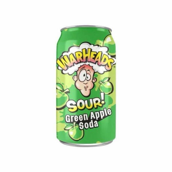 Warheads Sour Apple Soda