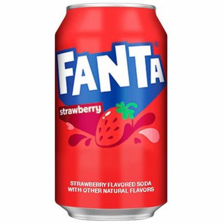 Fanta USA Strawberry 355ml Fanta USA Strawberry 355ml