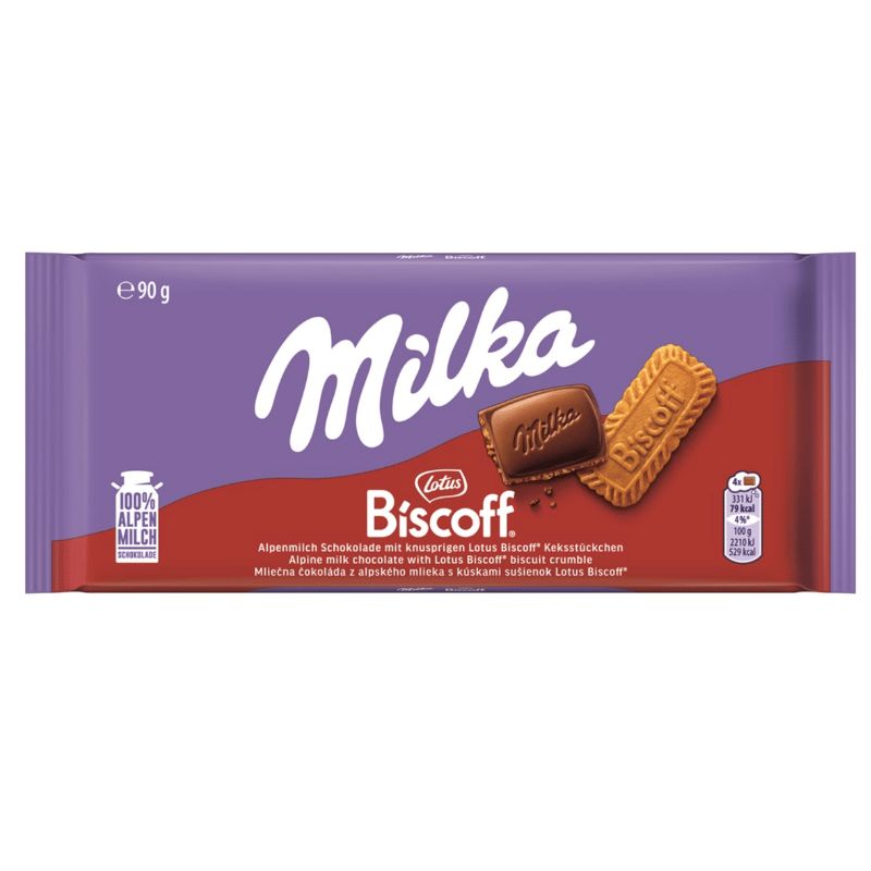 Milka Reep Biscoff 