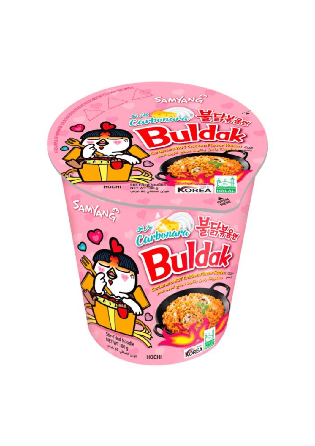 Buldak Chicken Ramen Cup (CARBONARA)