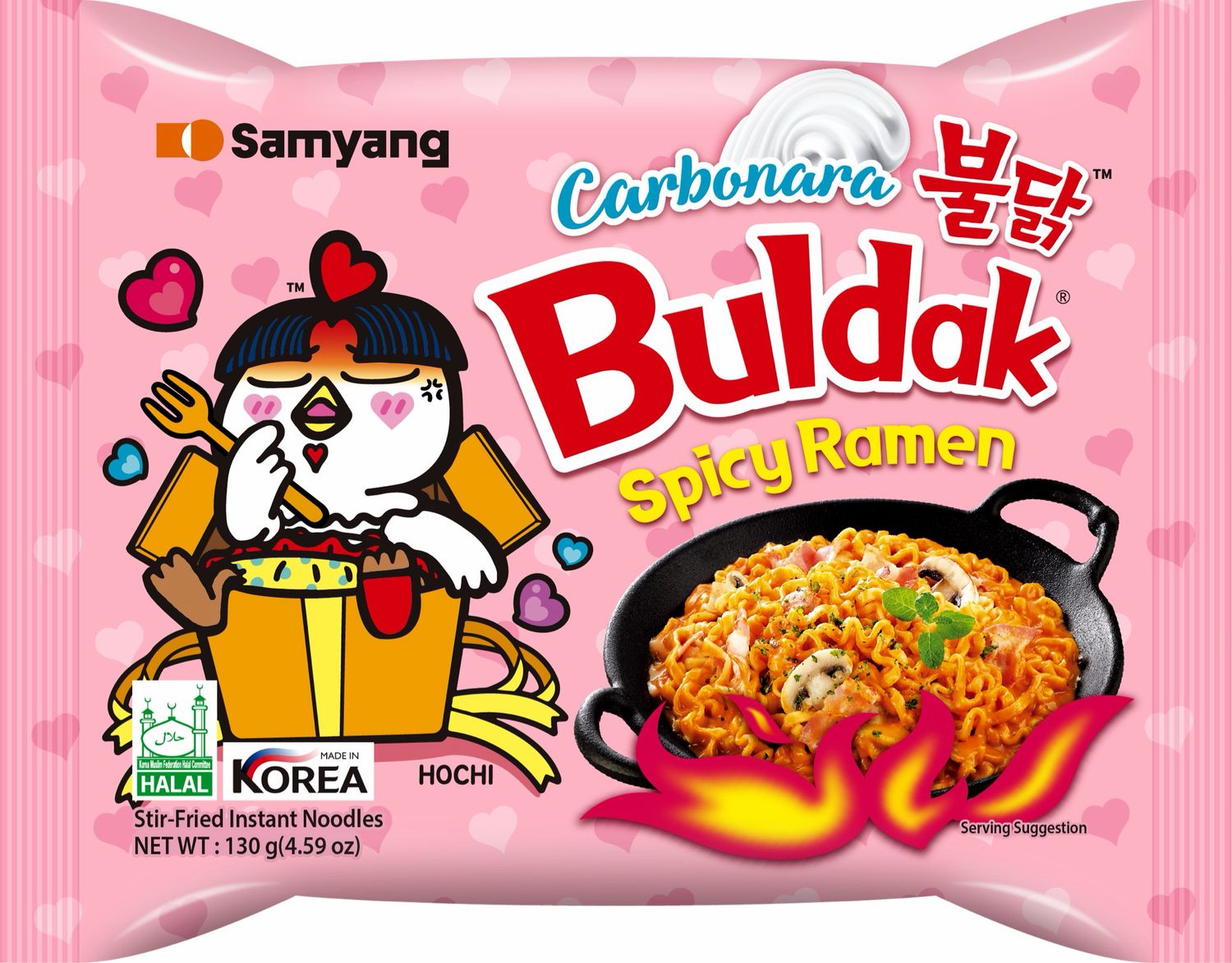 Buldak Hot Chicken Ramen (Carbonara) Buldak Hot Chicken Ramen (Carbonara)