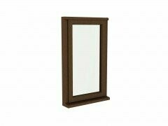 Single opening window