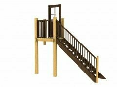 External Staircase with Door