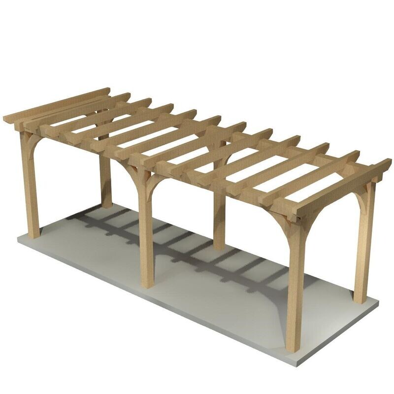 Rectangular Pergola 2000mm x 6000mm