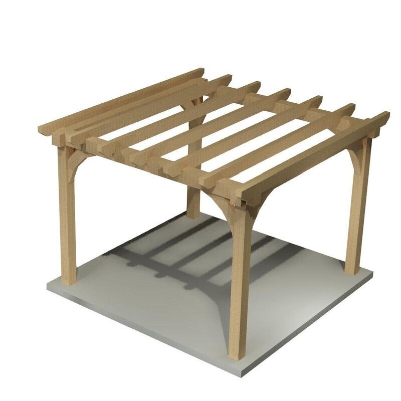 Square Pergola 3000mm x 3000mm