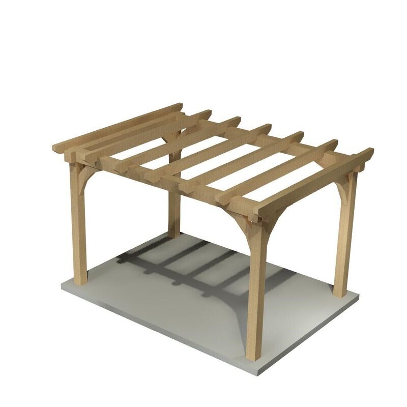 Rectangular Pergola 2500mm x 3500mm