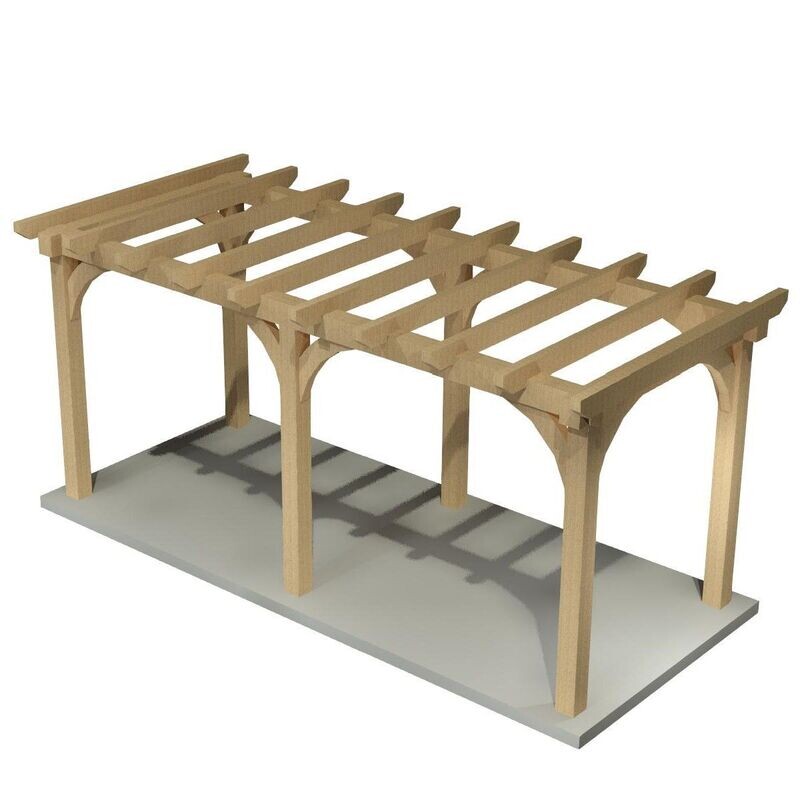Rectangular Pergola 2000mm x 5000mm