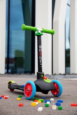 Originele Step/loopfiets met bouwstenen