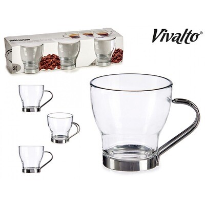 Vivalto Koffie/Theetassen Glas