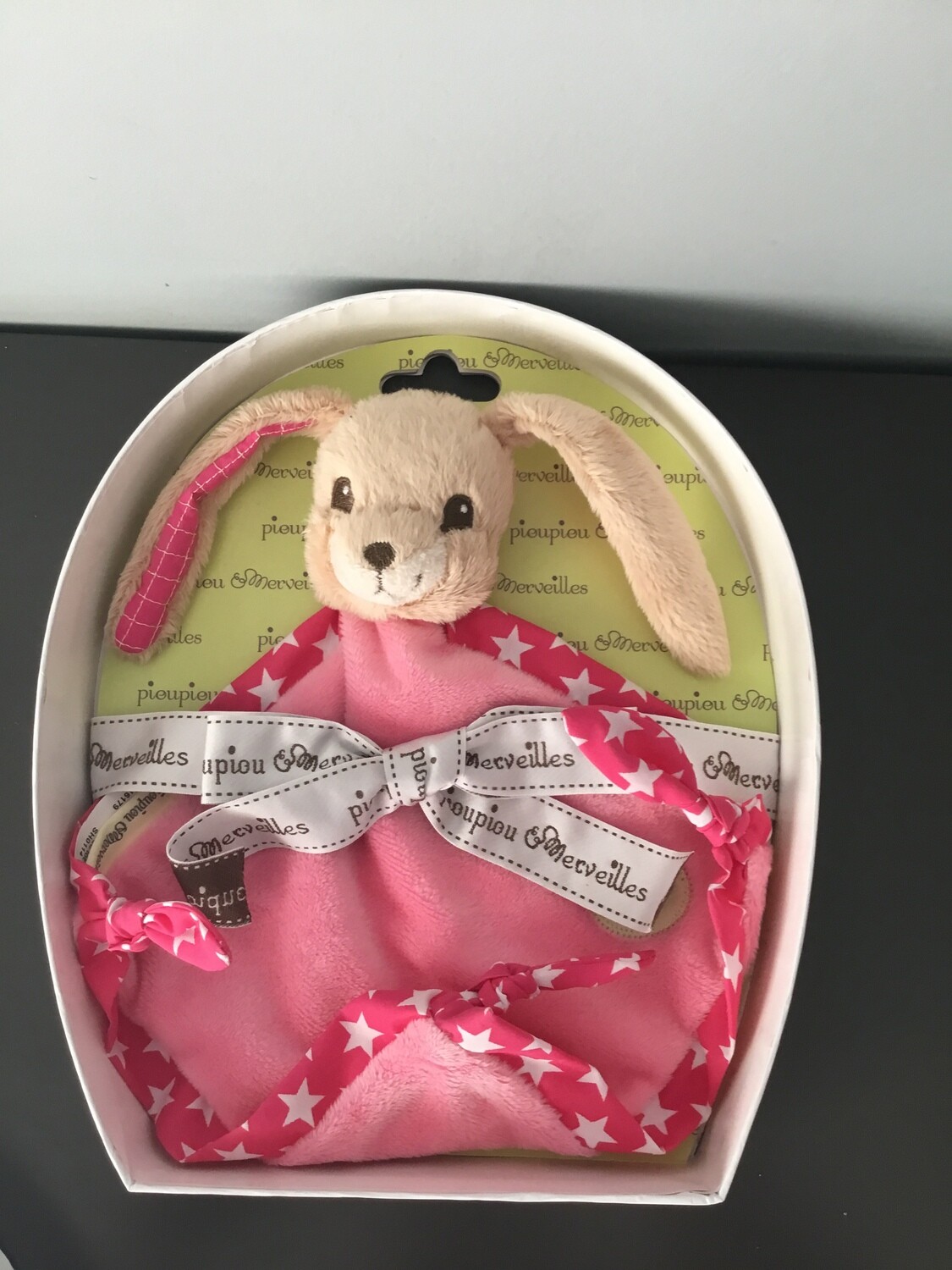 Knuffeldoek voor baby -babyknuffels pioupiou&amp;merveilles