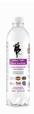 Jethro Tull 80% Hand Sanitizer