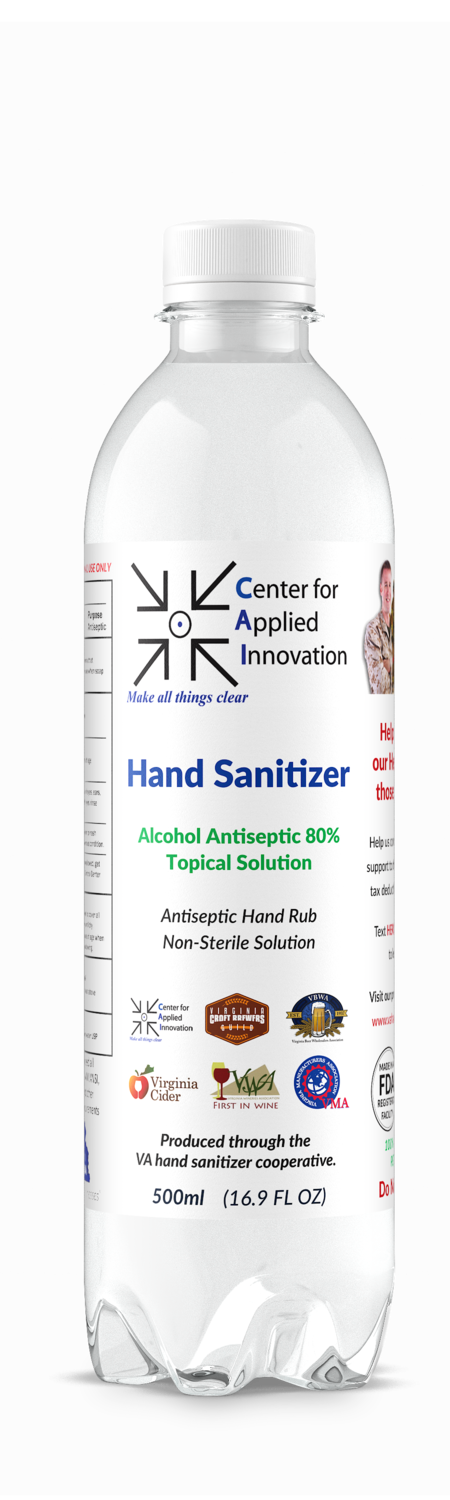 6 BOTTLE PACK - 80% WHO and CDC Compliant Hand Sanitizer - 16.9oz (500ml) per bottle - ONLY $6.72 a bottle - volume discounts available