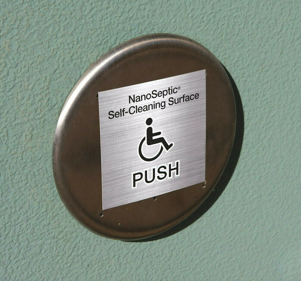 ADA Auto Door Push Button Skin - 25 Pack