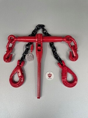 SET spanketting met 2 veiligheidshaken + Ratelspanner