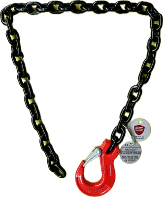 Spanketting met  1 klephaak