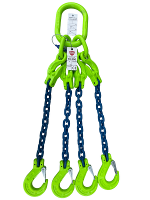 4 Sprong met klephaken en inkorthaken - grade 100