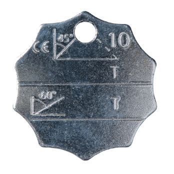 ID plaat voor 2-3-4sprong Grade 100