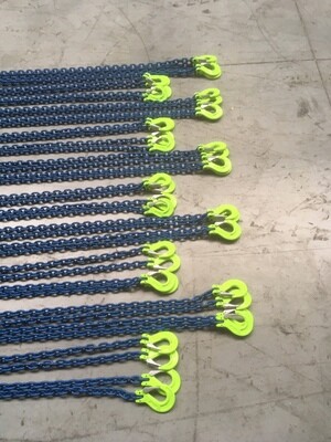 4 Sprong met klephaken en inkorthaken - grade 100