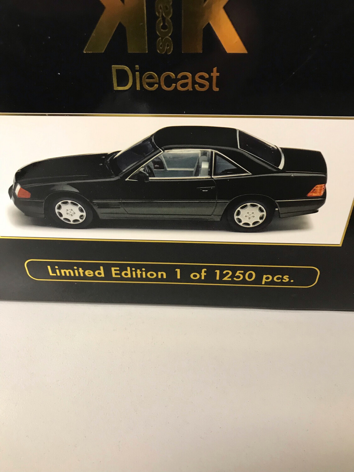 Miniatuur 500sl 1/18 R129