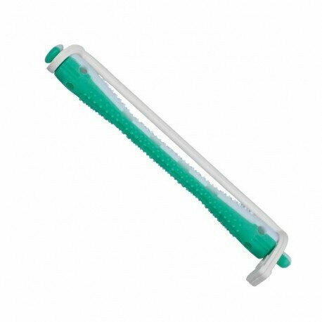 BIGUDÍES VERDE-BLANCO 6mm PACK-12uni