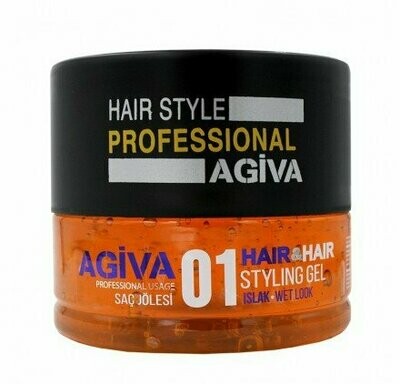 AGIVA HAIR STYLING GEL 01 200ML WETLOOK