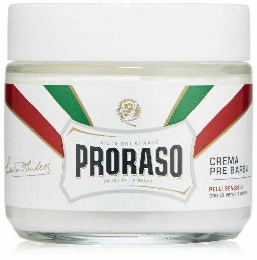 PRORASO CREMA PRE AFEITADO TE VERDE 100M