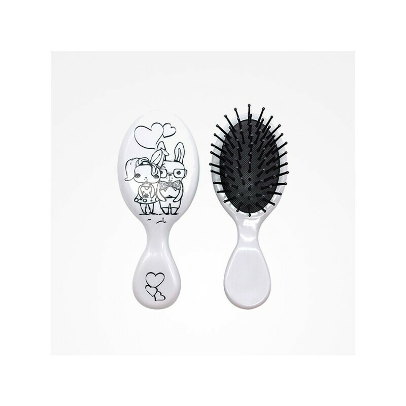 BIFULL CEPILLO OVALADO MINI PARA COLOREAR COUPLE