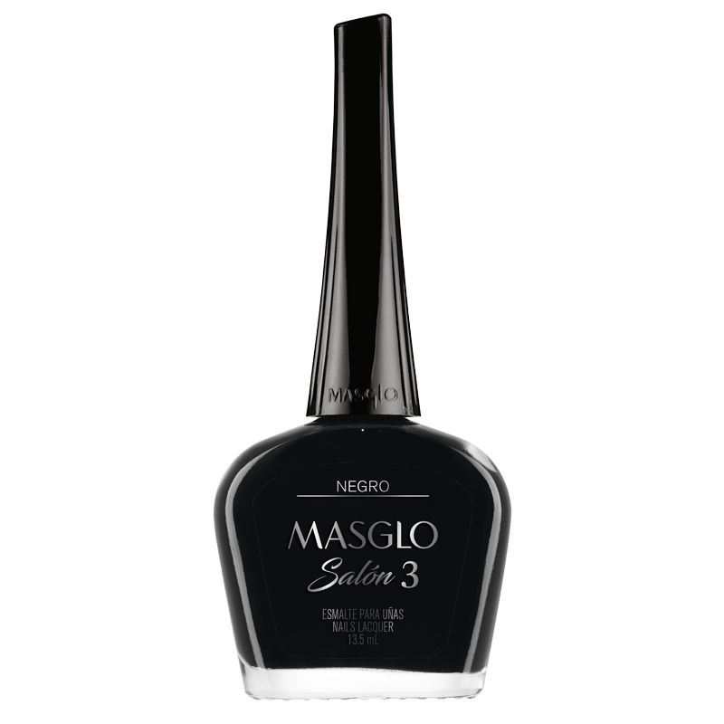 MASGLO ESMALTE SALÓN NEGRO 13.5ML