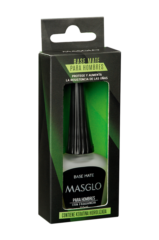MASGLO ESMALTE BASE MATE HOMBRE 13.5ML