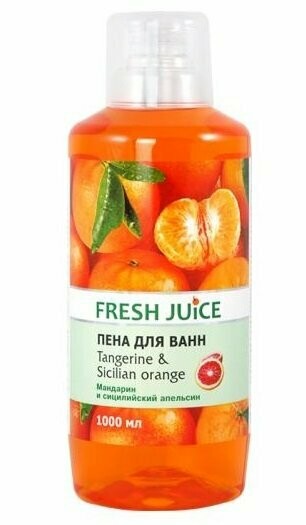 FRESH JUICE ESPUMA DE BAÑO MANDARINA Y NARANJA 1L