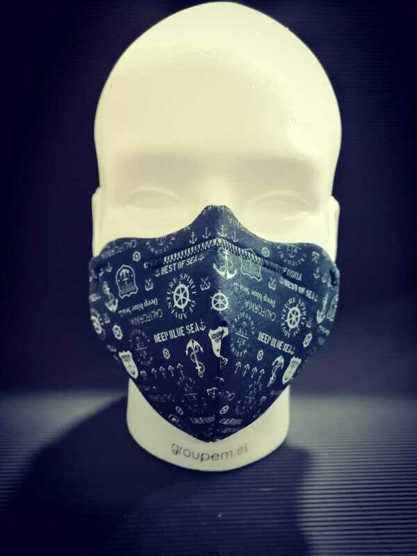 MASCARILLA REUTILIZABLE CALIFORNIA HOMOLOGADA ADULTO