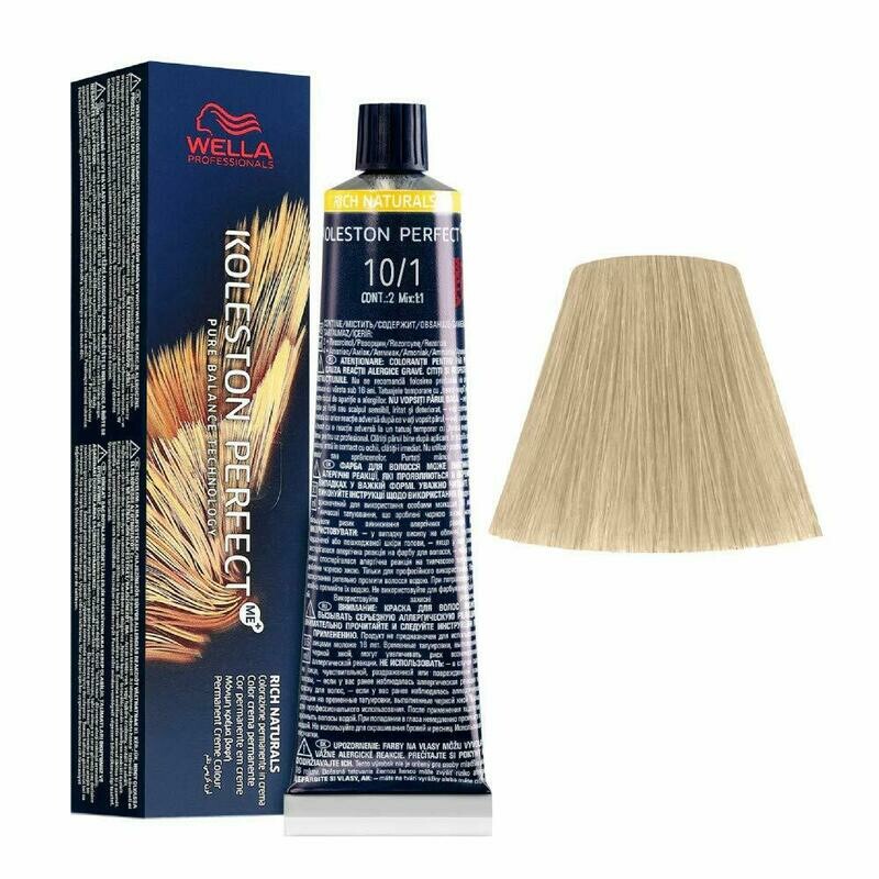 WELLA TINTE KOLESTON PERFECT ME+ 10/1 RUBIO SUPER CLARO CENIZA