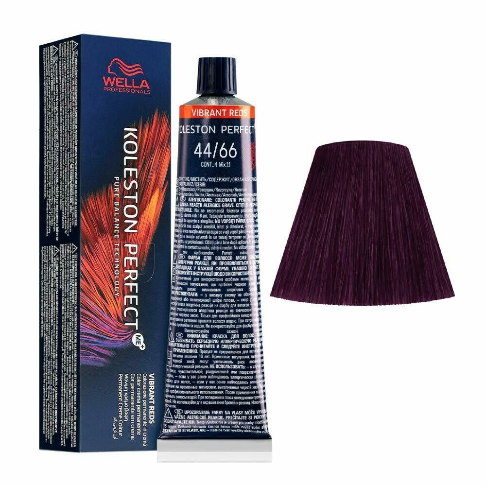 WELLA TINTE KOLESTON PERFECT ME+ 44/66 CASTAÑO MEDIO VIOLETA INTENSO