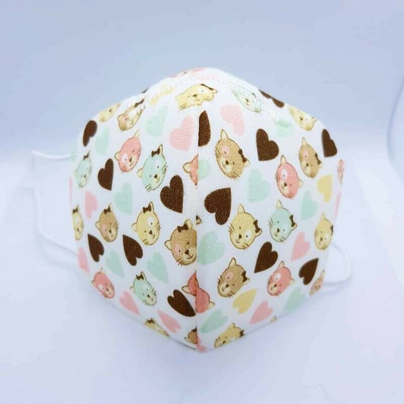 MASCARILLA REUTILIZABLE CATS HOMOLOGADA INFANTIL