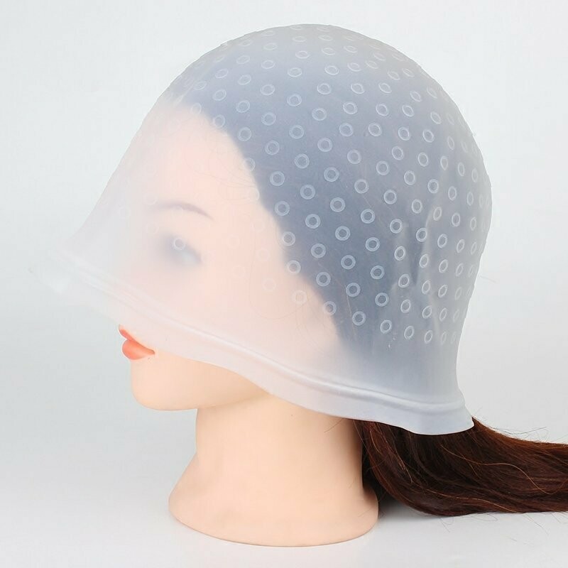 MAGICAP GORRO MECHAS SILICONA + GANCHO ROSA/AZUL