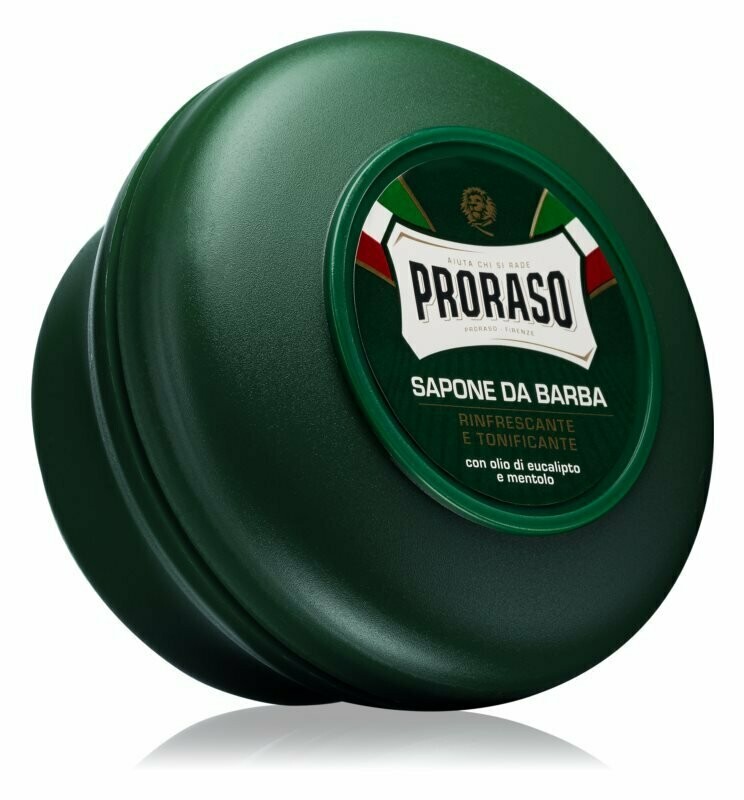 PRORASO JABON BARBA PIEL IRRITADA EUCALIPTO Y MENTOL150ML